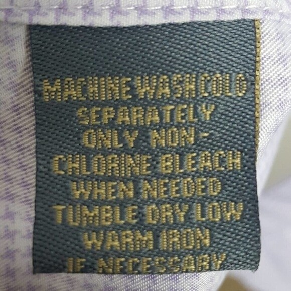 Black Label By Ruffini Dress Shirt Small Luxury Slim Fit Made in Italy - Picture 7 of 7